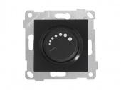 Купить Выключатель поворотный (диммер) (скрытый, без рамки, винт. зажим, 1000Вт) черный, RITA, MUTLUSAN (220VAC, 100 - 1000VA,  50 Hz, IP20) в Минске с Доставкой по РБ