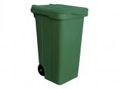 Купить Контейнер для мусора пластик. 120л (зеленый) (БЗПИ) в Минске с Доставкой по РБ